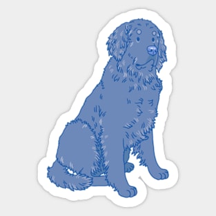 Black Newfoundland Sticker